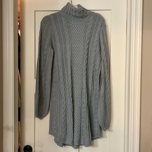 Gray Sweater Dress